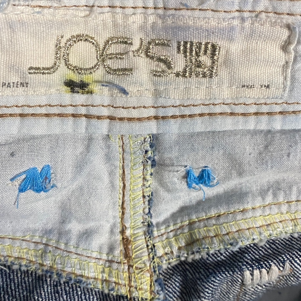 Joes Hendrix Jeans, Flare leg, Cotton, Embroidery, Rainbow, Sz 27x31, Denim​ - Picture 4 of 12